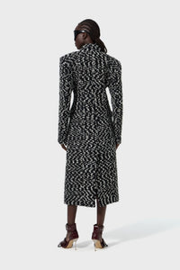 Manteau en laine - Black & White