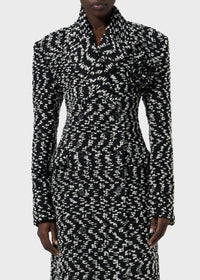 BLACK AND WHITE // CAPPOTTO/COAT
