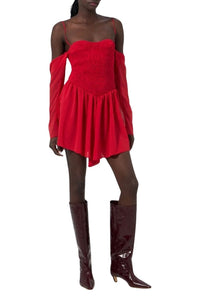 Robe en soie - Red