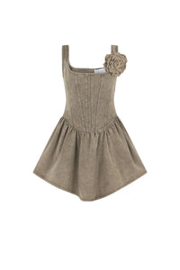 GREY // ABITO/DRESS TINTO CAPO