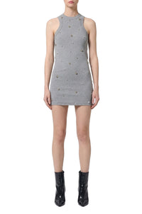 Robe courte à strass - Grey