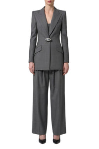 Blazer tailleur en laine - Grey