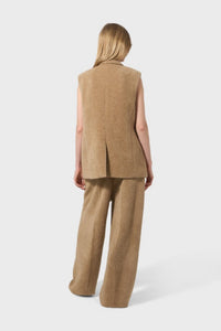 Veste sans manches - Beige