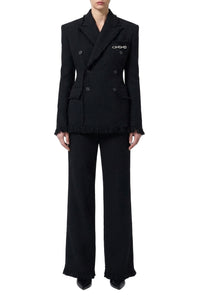Veste blazer croisée - Black