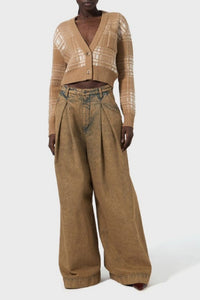 Cardigan en laine - Camel
