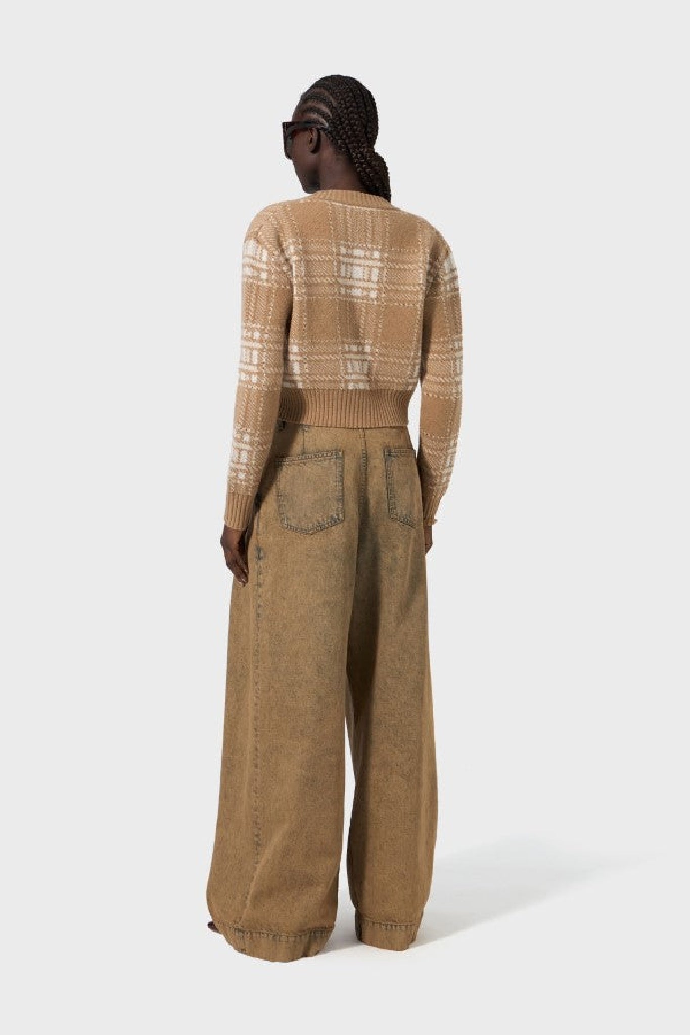 Cardigan en laine - Camel