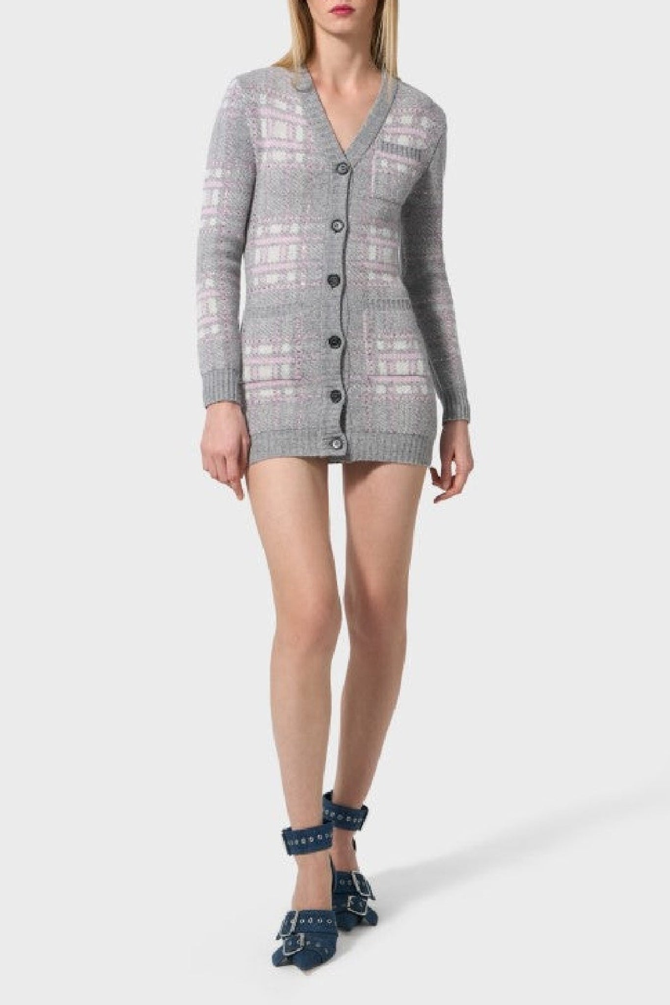 Cardigan en laine - Grey