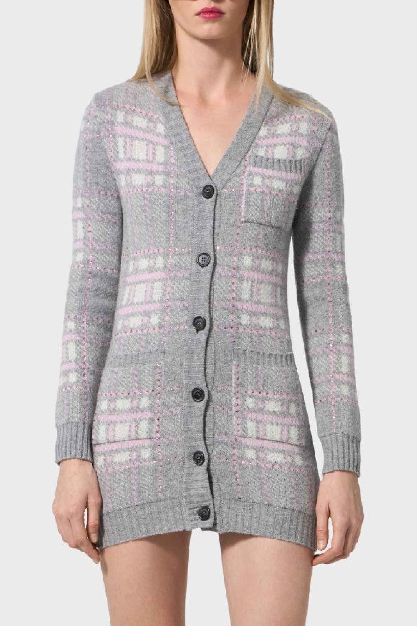 Cardigan en laine - Grey