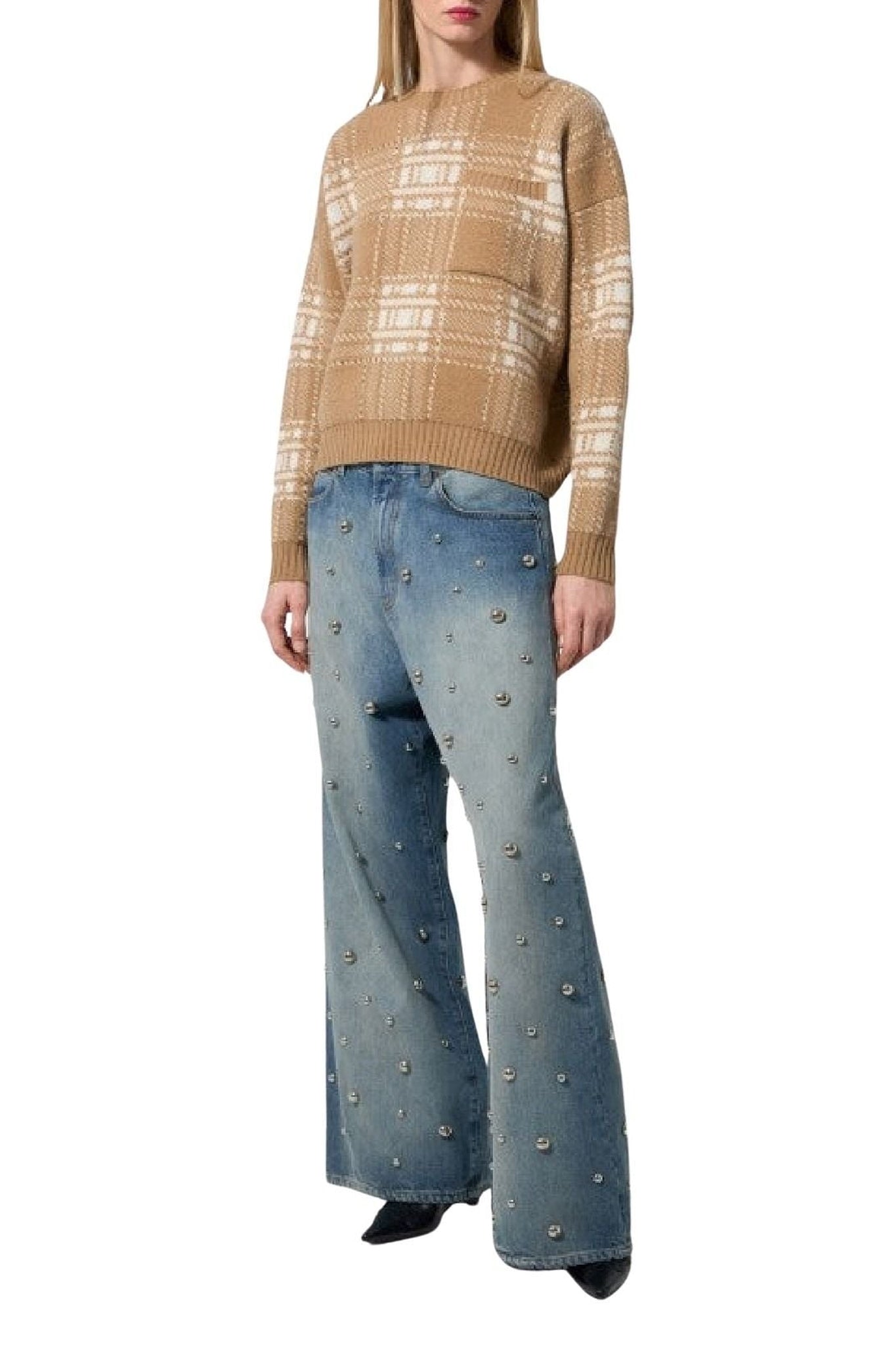 Pull en laine - Camel