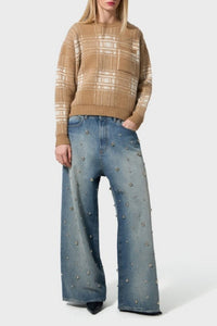 Pull en laine - Camel