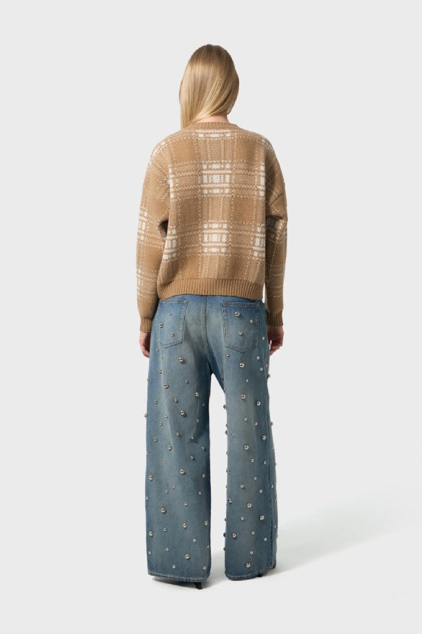 Pull en laine - Camel