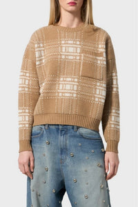 Pull en laine - Camel