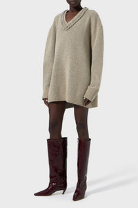 Pull en laine - Beige