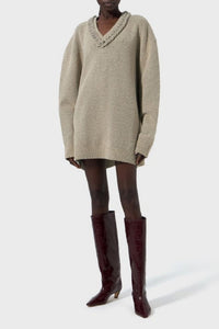 Pull en laine - Beige