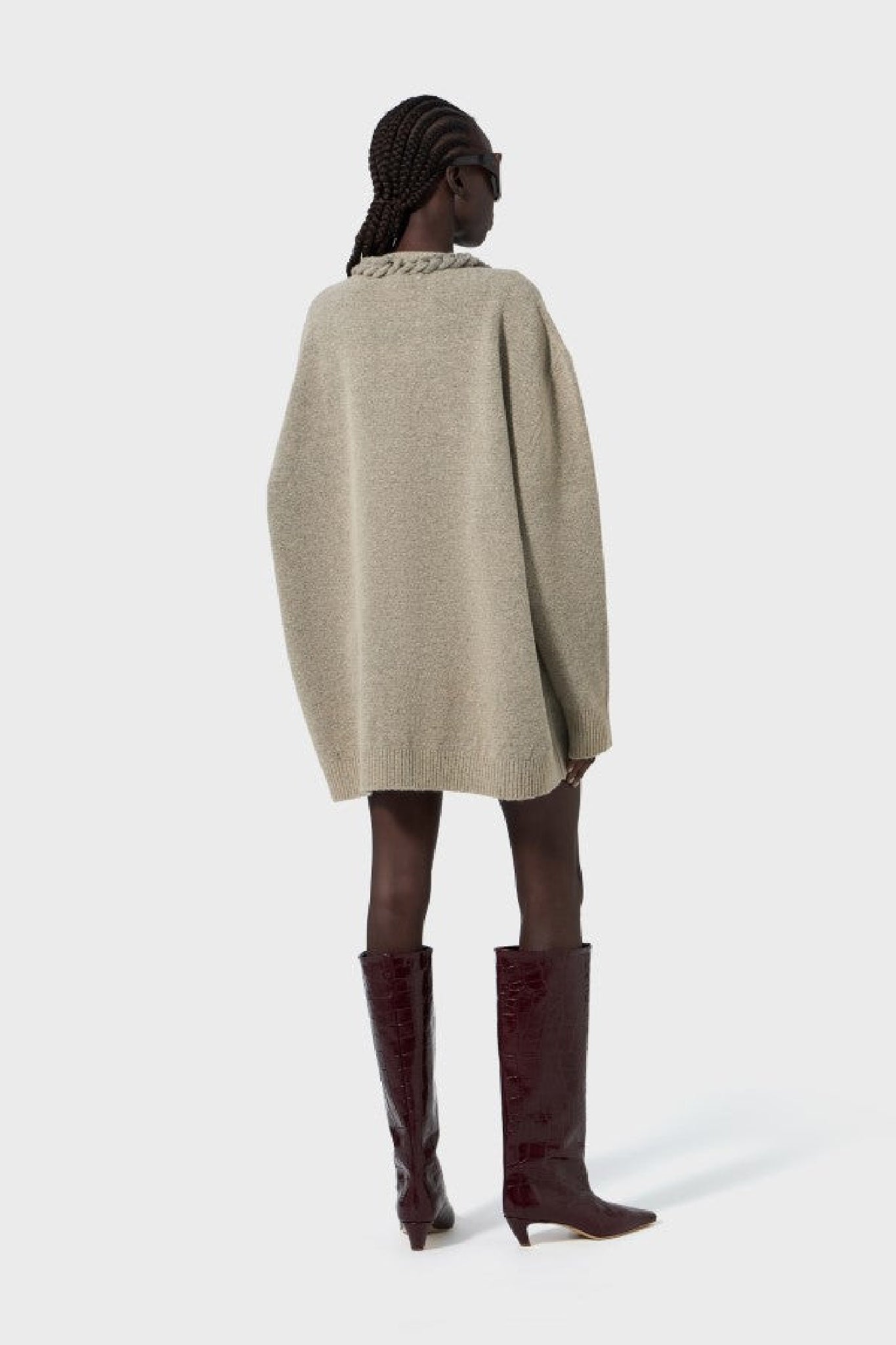 Pull en laine - Beige