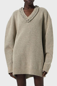 Pull en laine - Beige
