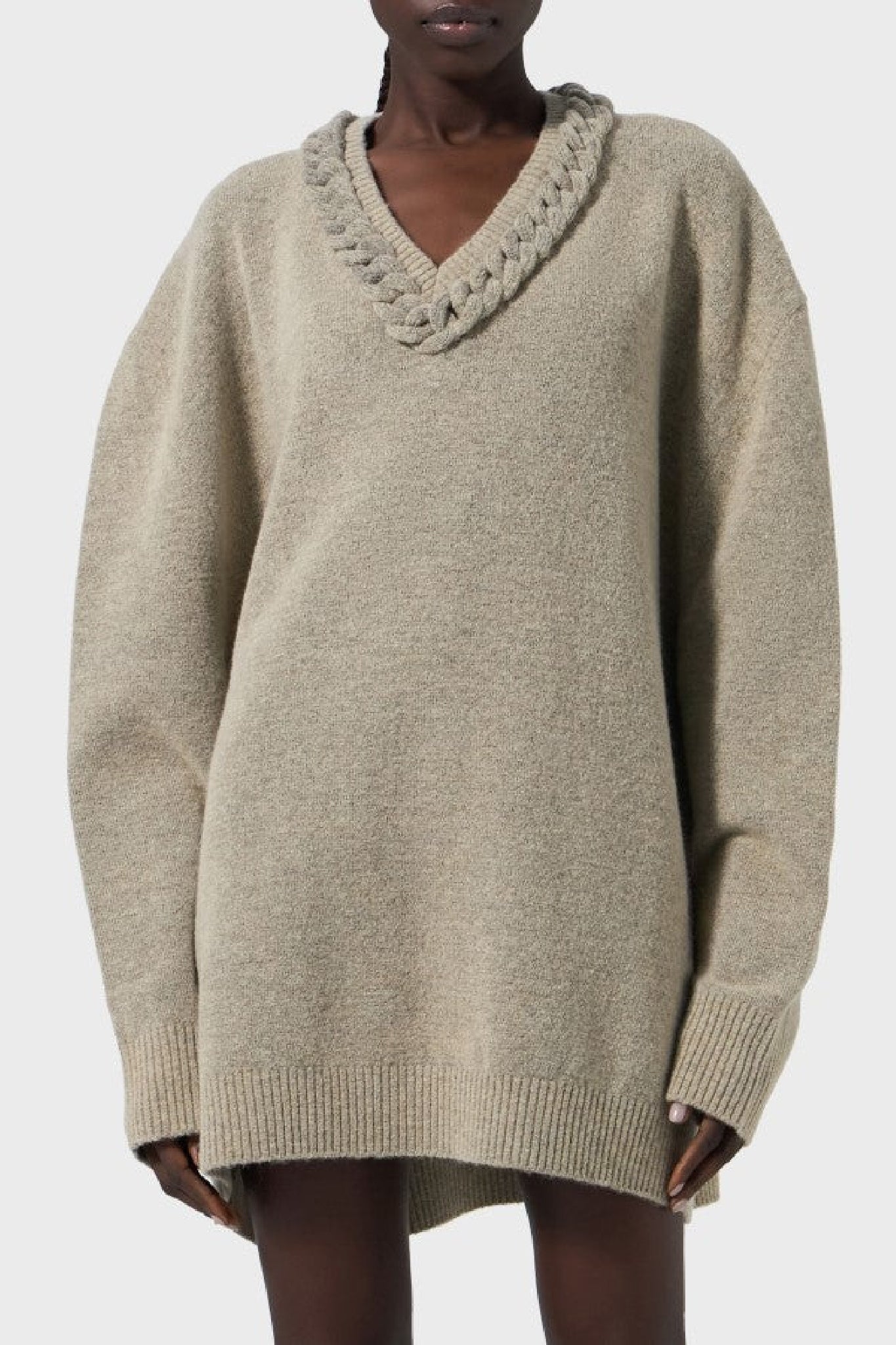 Pull en laine - Beige