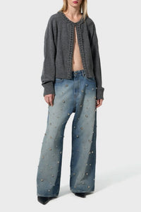 Cardigan en laine - Grey