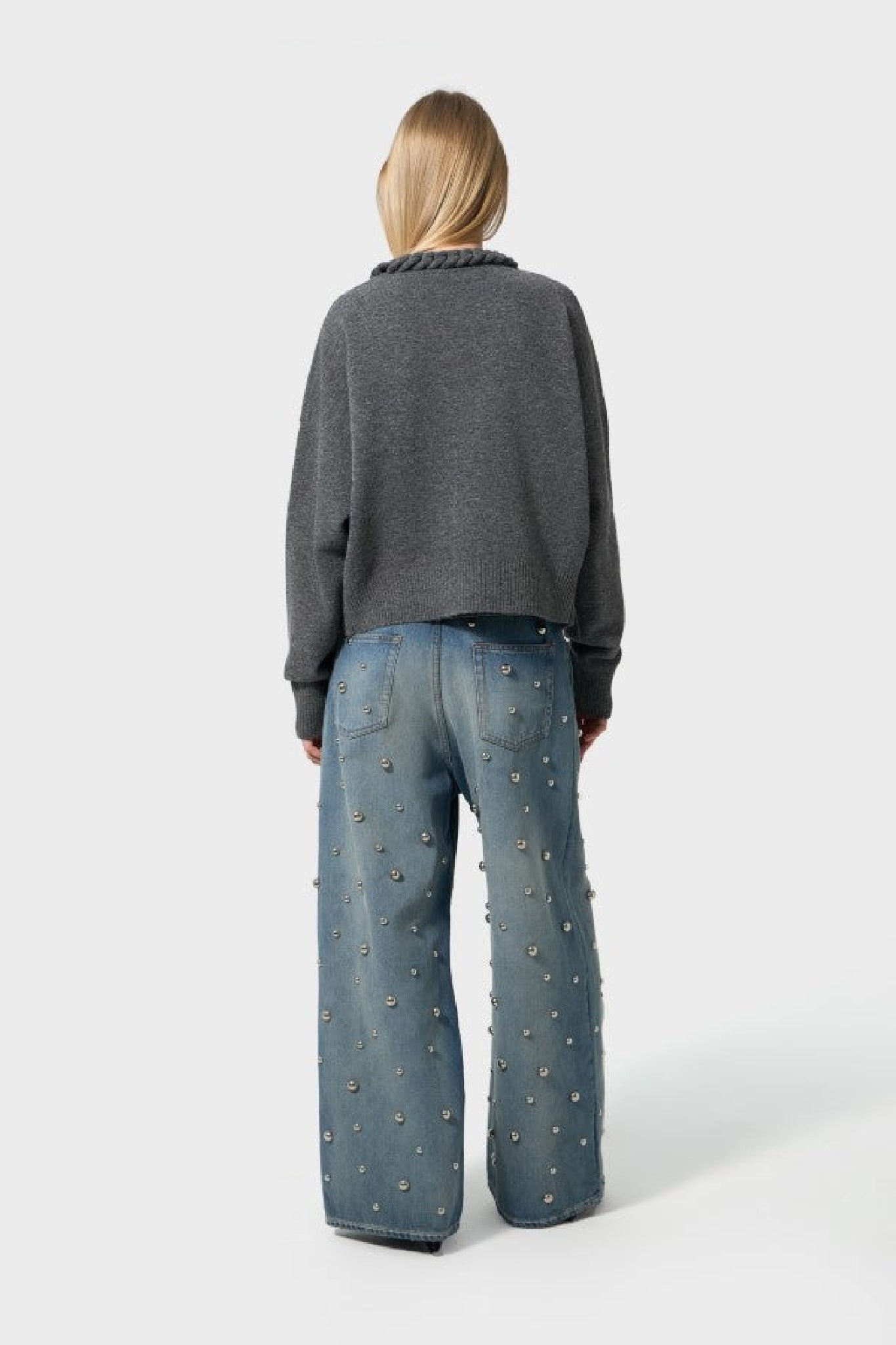 Cardigan en laine - Grey