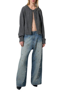 Cardigan en laine - Grey