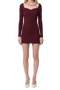 RECOLO BORDEAUX /// BORDEAUX // ABITO/DRESS