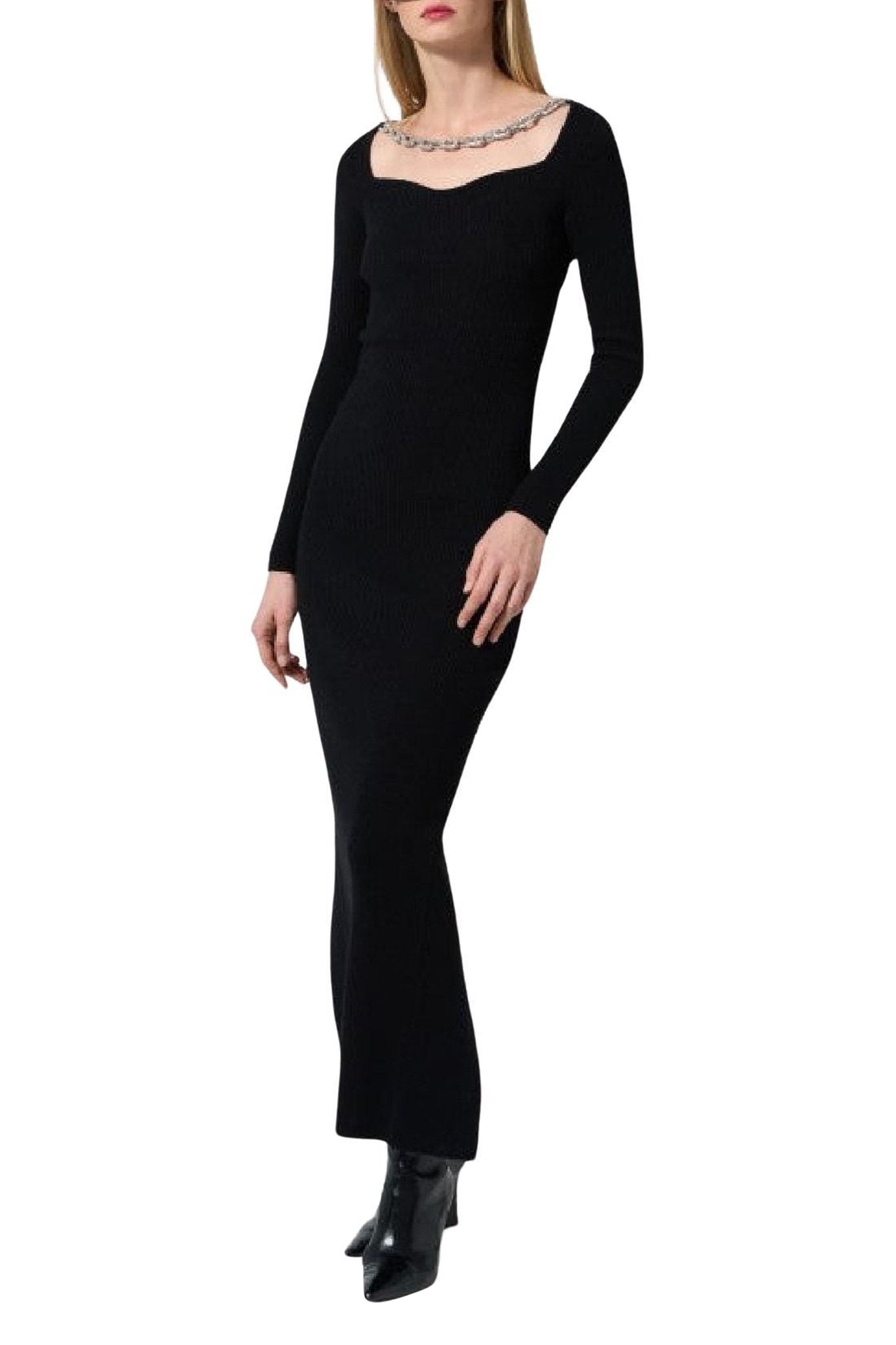 Robe en laine - Black