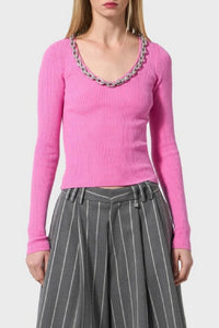 Pull en laine - Pink