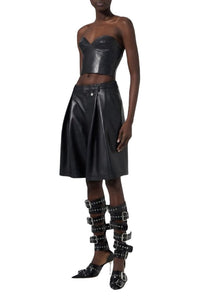 BLACK // BERMUDA PELLE/BERMUDA