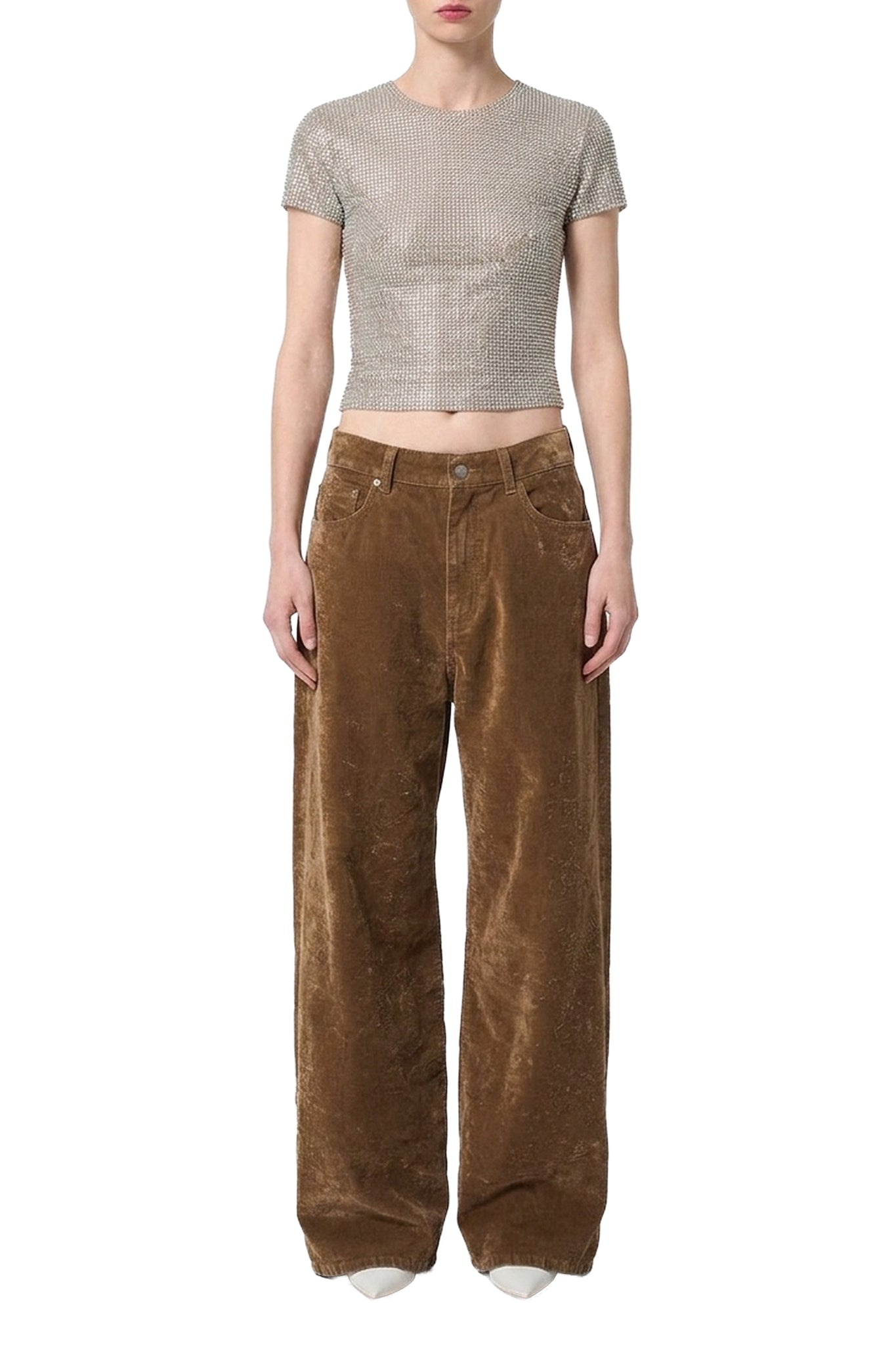 T-shirt manches longues - Beige
