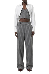 Chemise courte effet boléro - Grey & Milk