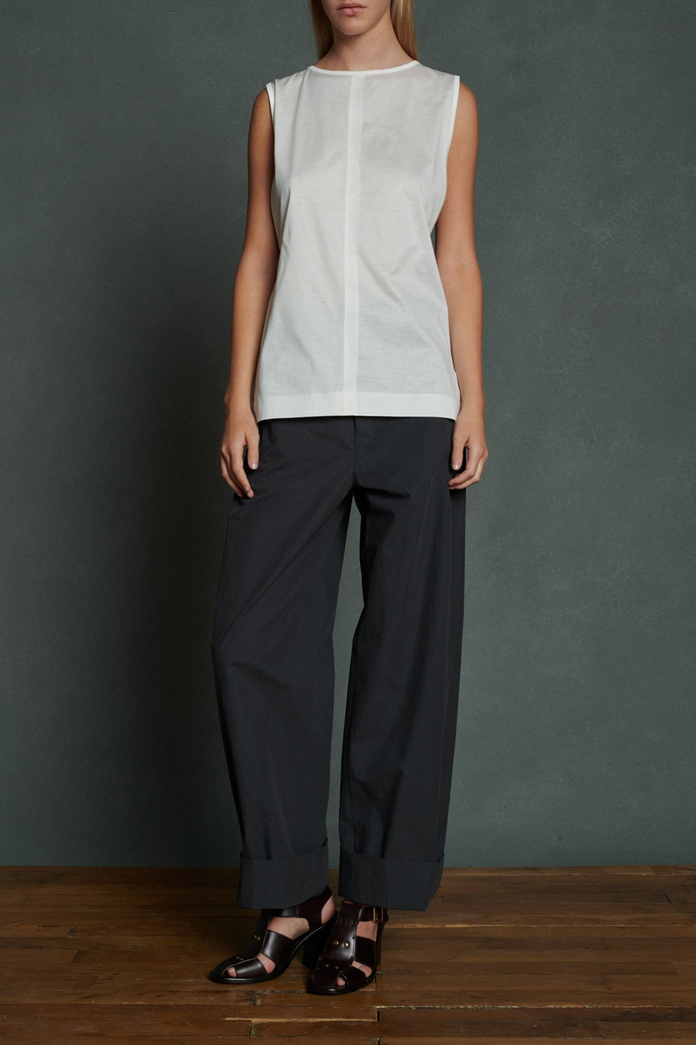 BLANC TSHIRT MANCHES COURTES AMAYA