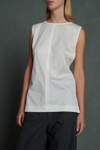 BLANC TSHIRT MANCHES COURTES AMAYA