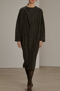 CHARBON ROBE CHAINE & TRAME CASSANDRE