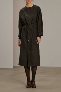 CHARBON ROBE CHAINE & TRAME CASSANDRE