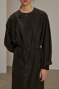 CHARBON ROBE CHAINE & TRAME CASSANDRE