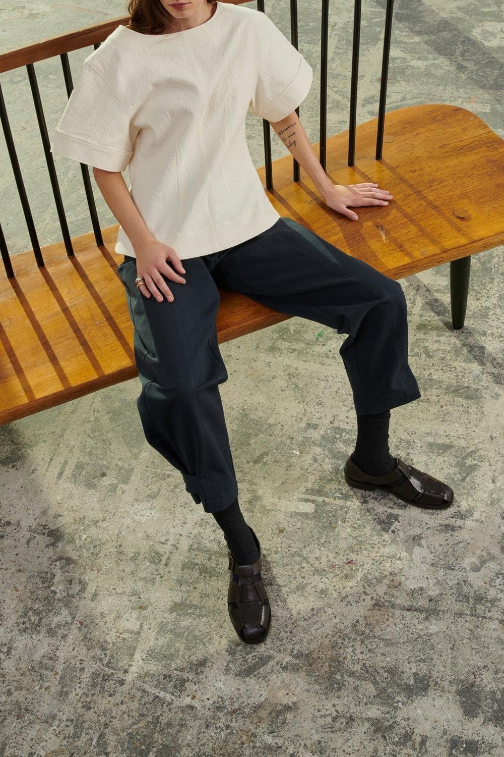 ECRU BLOUSE WARREN