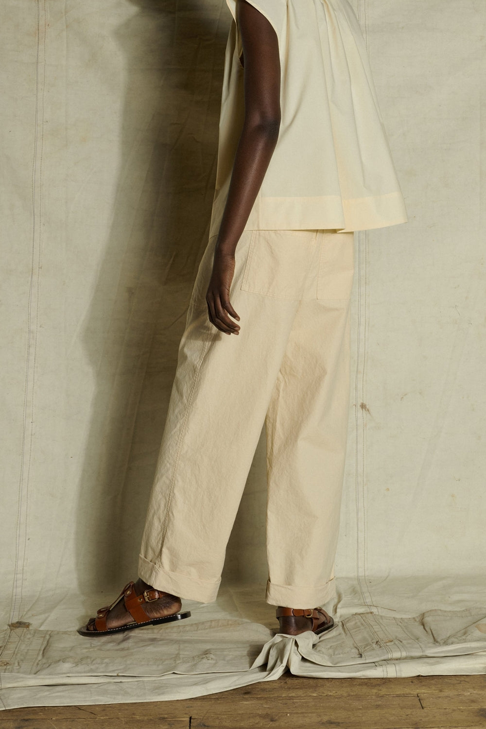 CREME BLOUSE TANGER