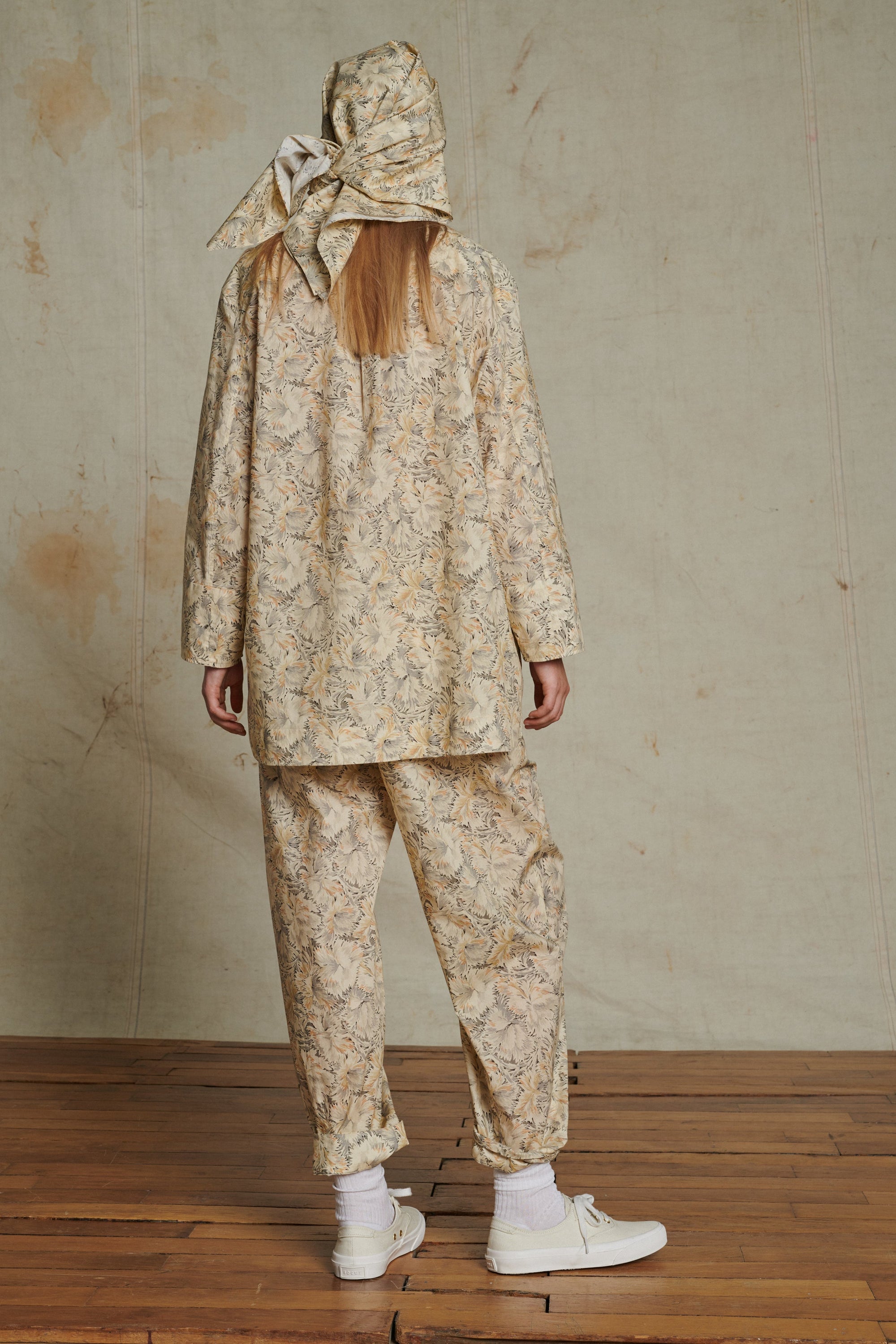 BEIGE/GRIS FOULARD SKY