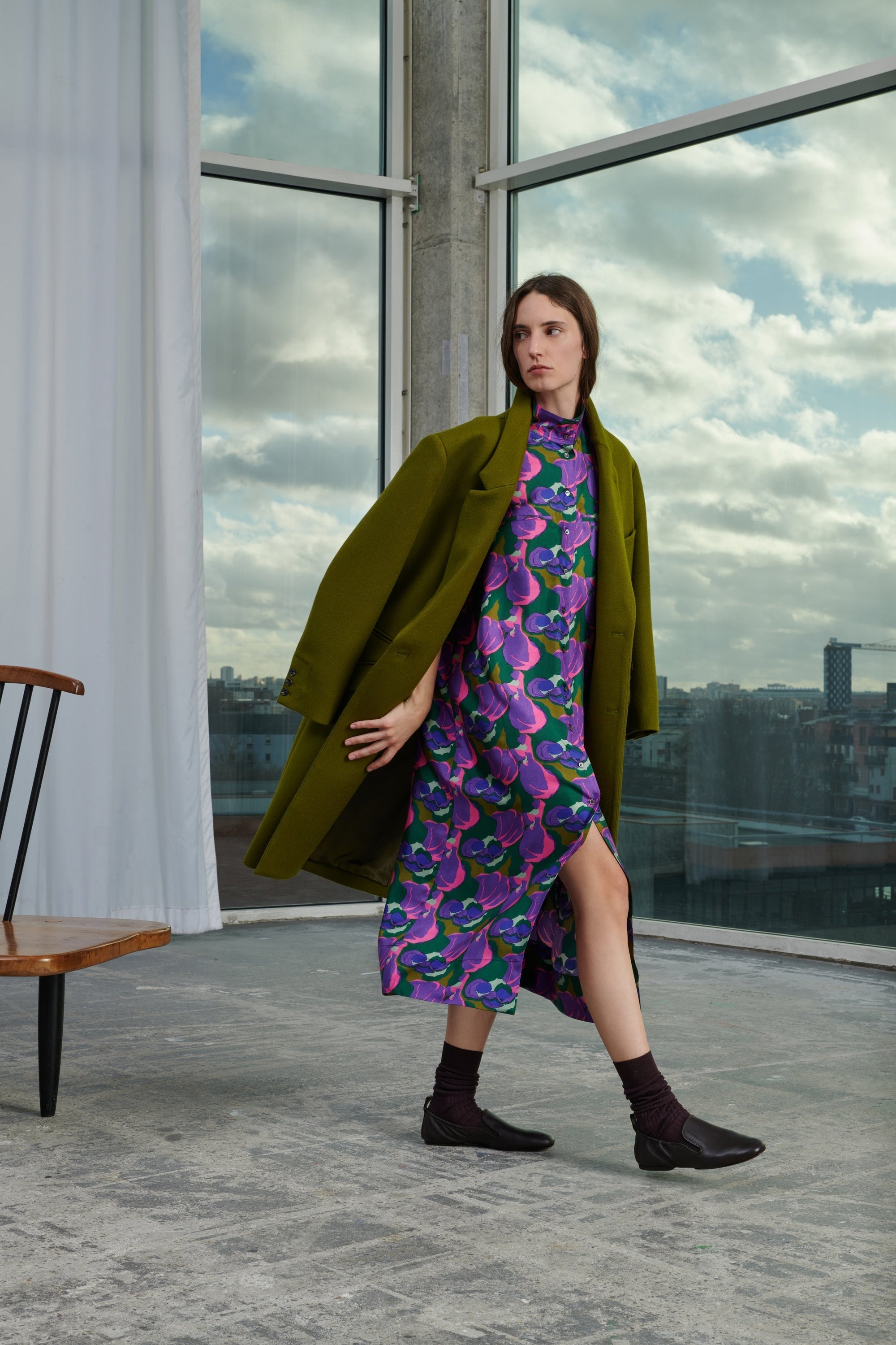 MULTICO ROSE ROBE CHAINE & TRAME WITTY