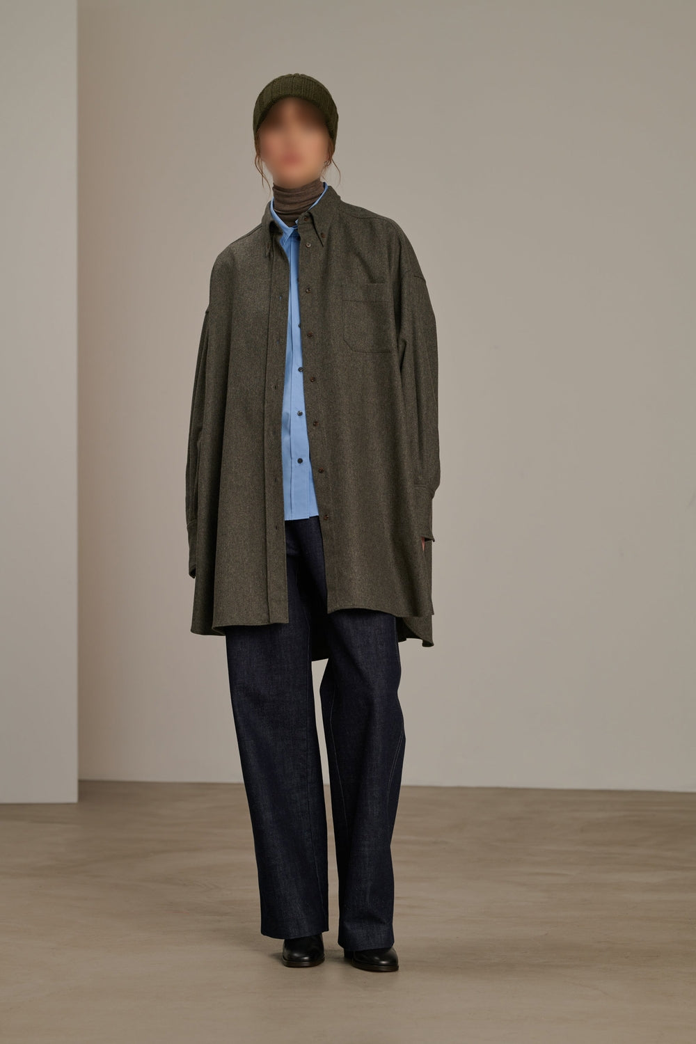 GRIS CLAIR ROBE CHAINE & TRAME CANDIDE