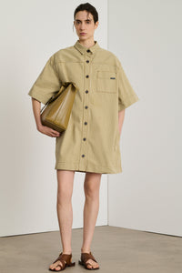 BEIGE/ECRU ROBE CHAINE & TRAME ANOUK