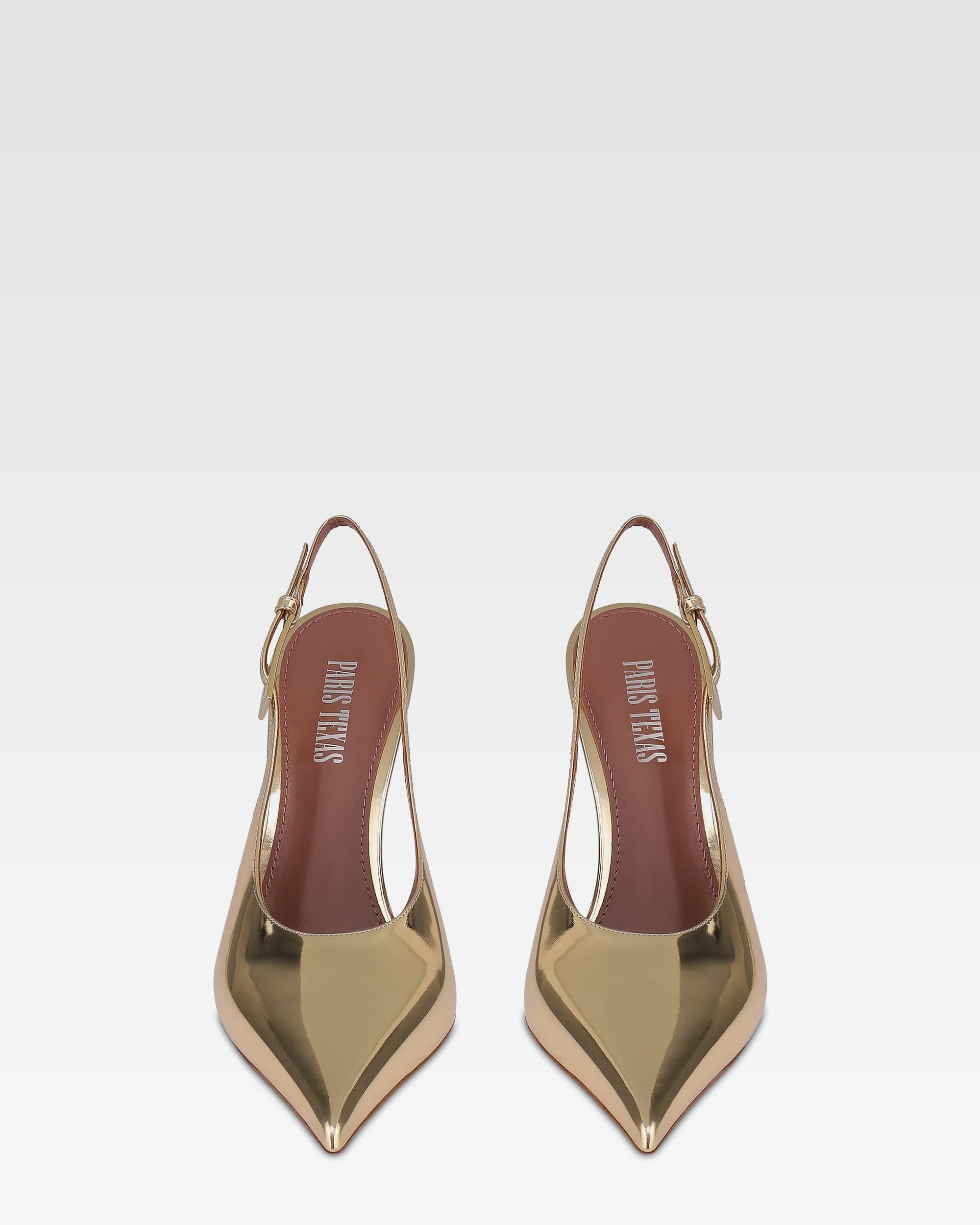 Gold Slingbacks - Gold