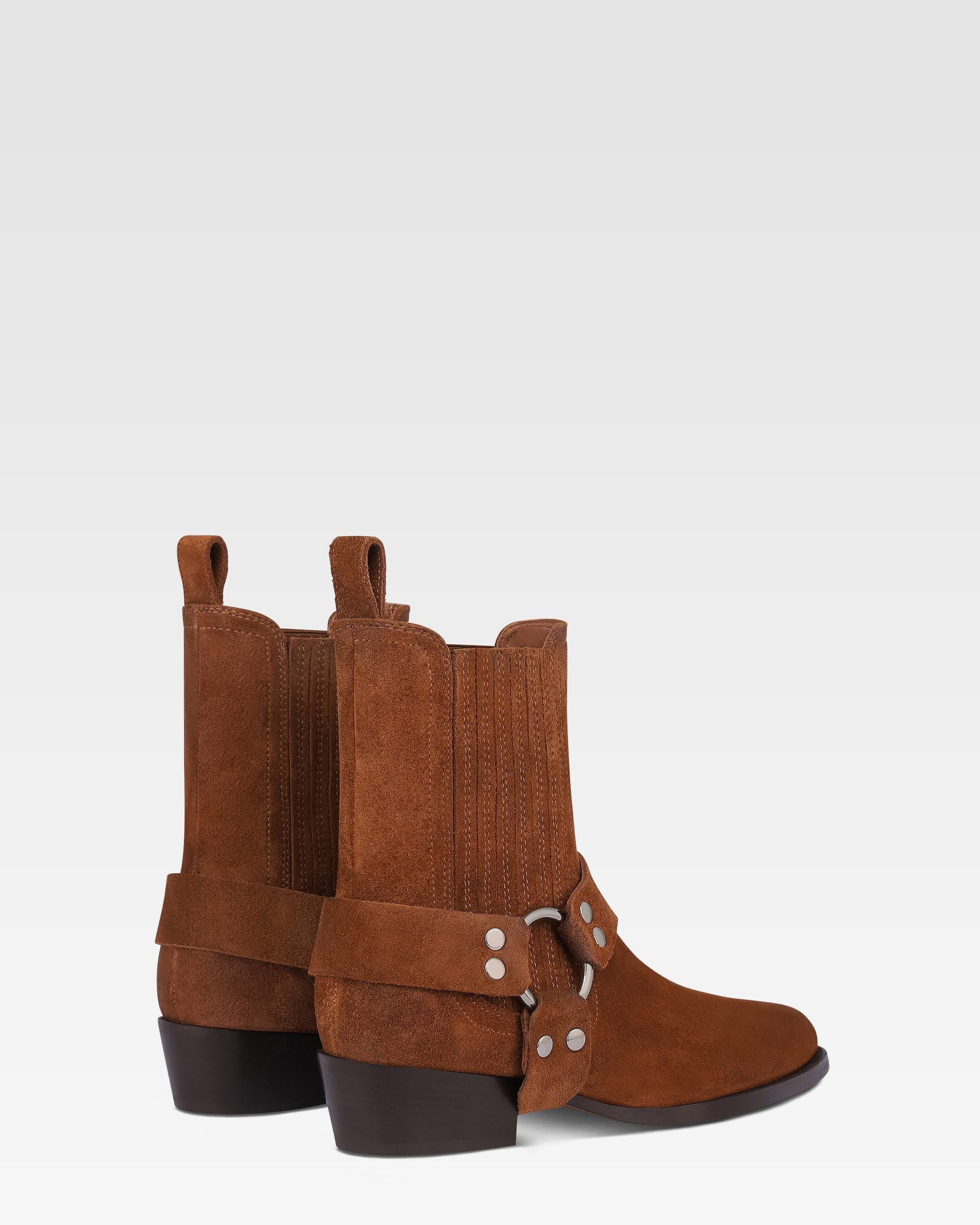 Cognac Bottines - Cognac