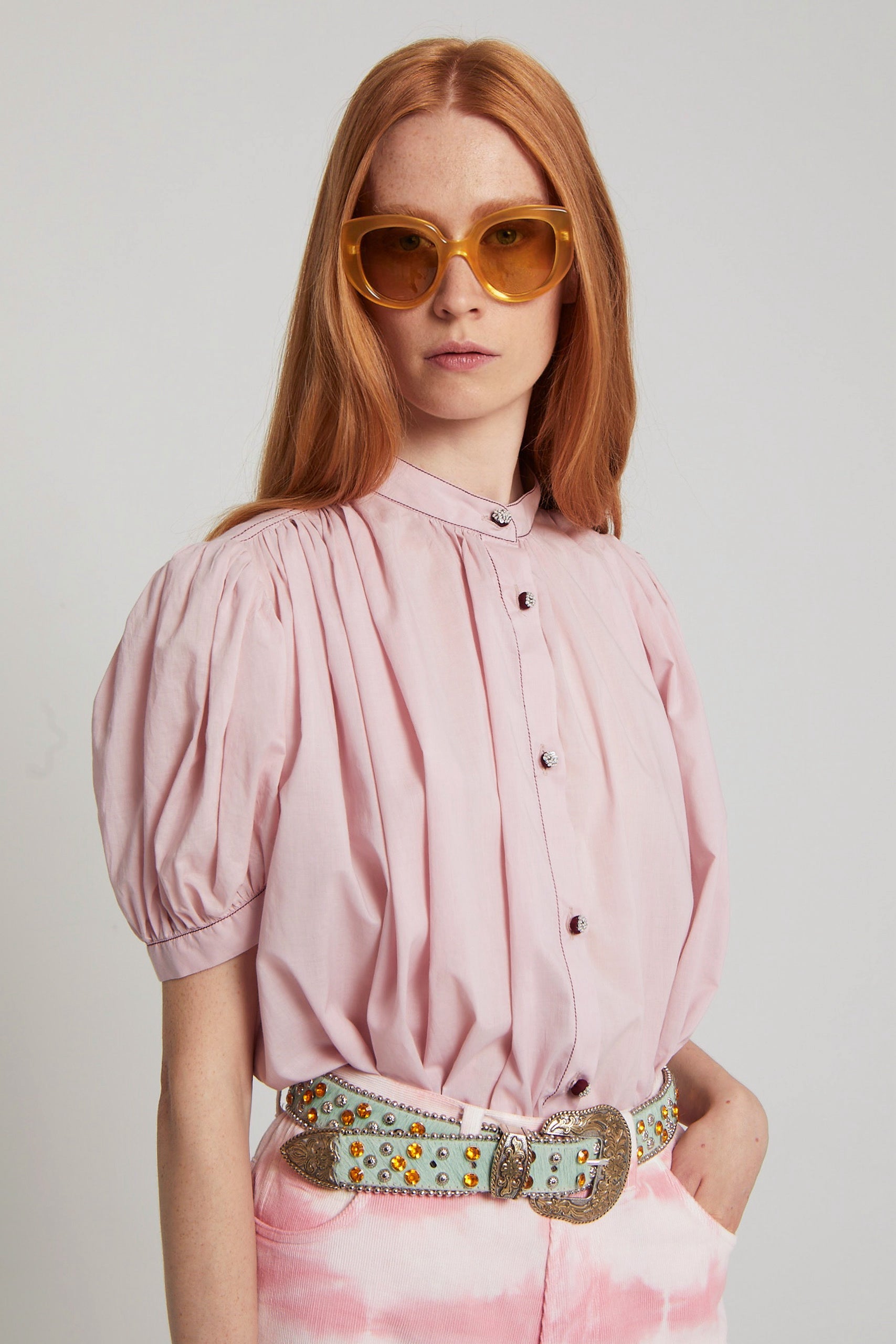 ZNOSTOCK_BLUE SHIRT AJMER - Blue