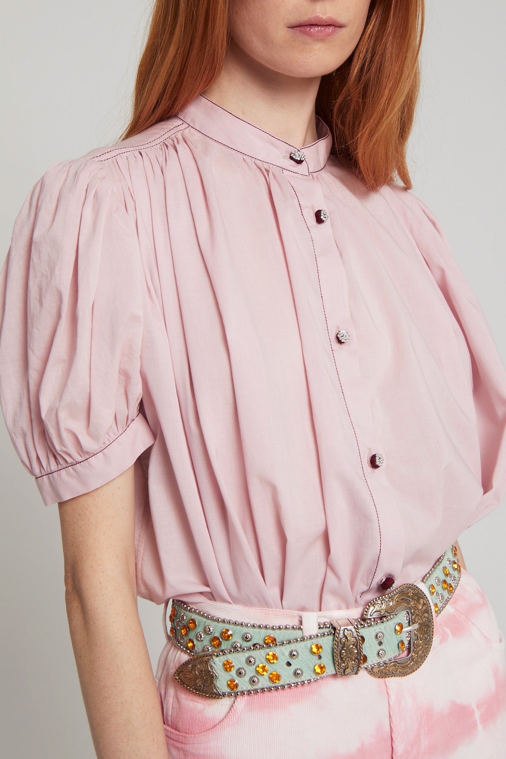 ZNOSTOCK_BLUE SHIRT AJMER - Blue