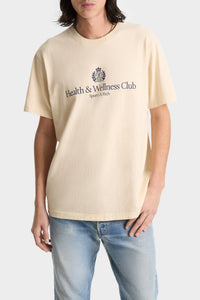 H&W Crest print T-shirt - Cream