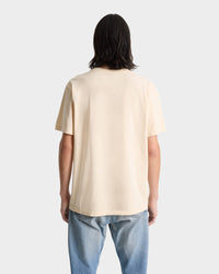 H&W Crest print T-shirt - Cream