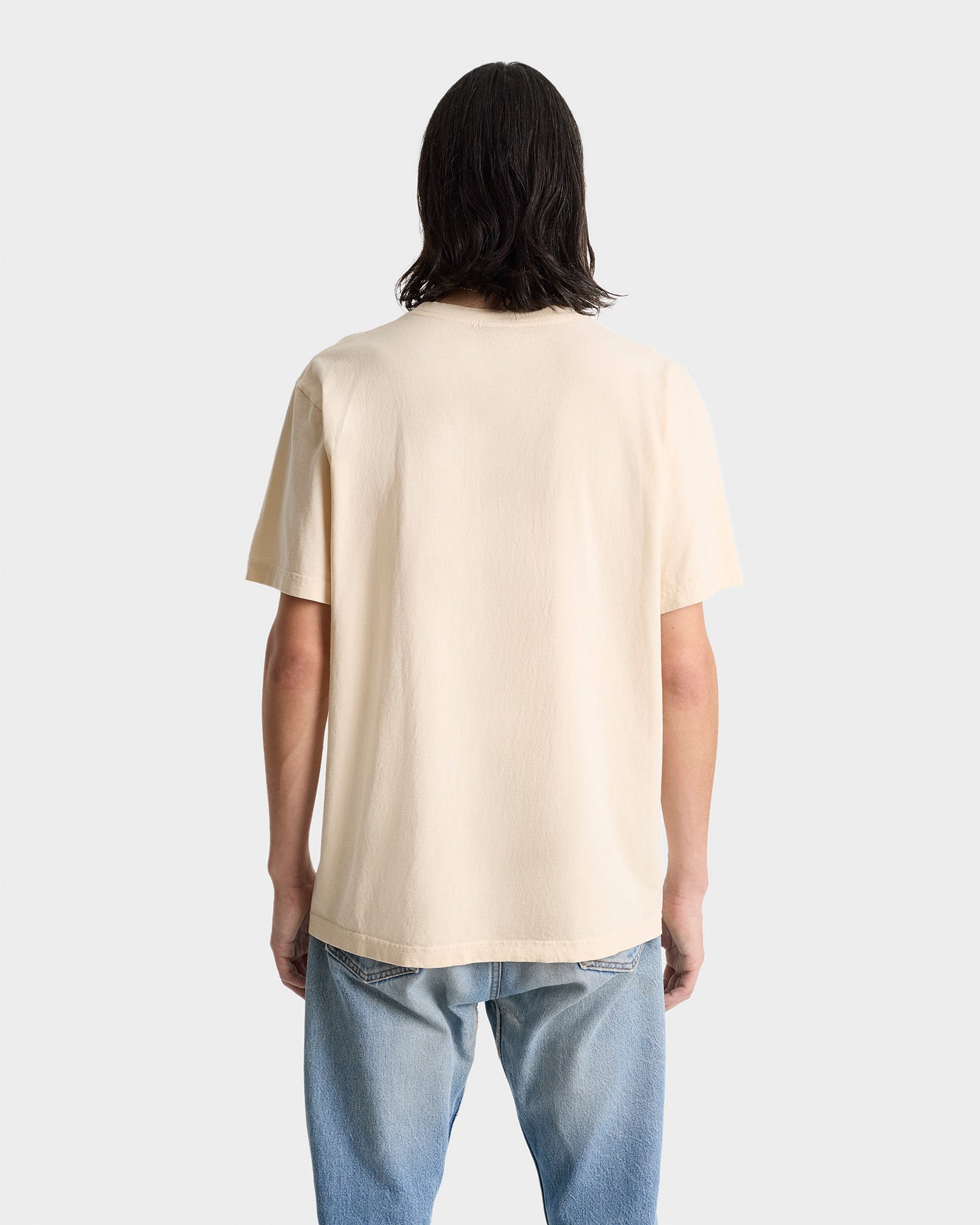 H&W Crest print T-shirt - Cream