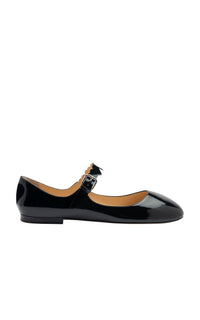 Petit cœur ballerinas in patent leather - Black