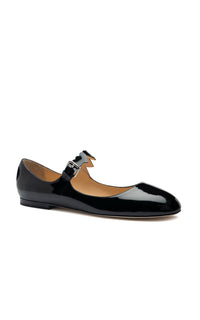 Petit cœur ballerinas in patent leather - Black